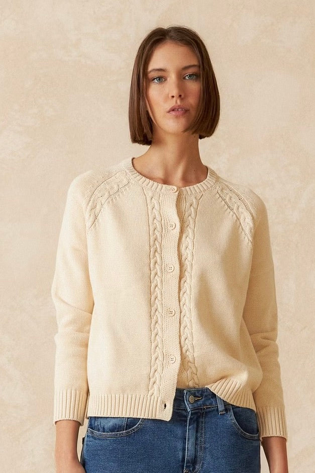 Indi & Cold: Cotton Cardigan (2 Colours)