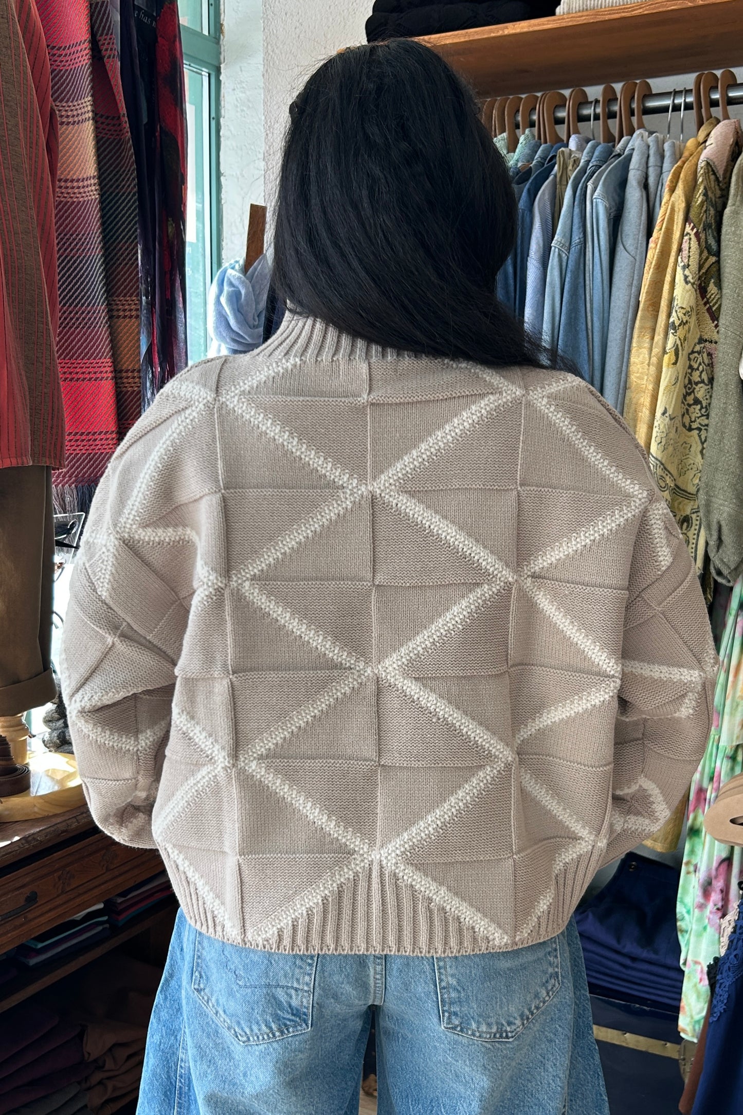 Astrid: Contrast Sweater (2 Colours)