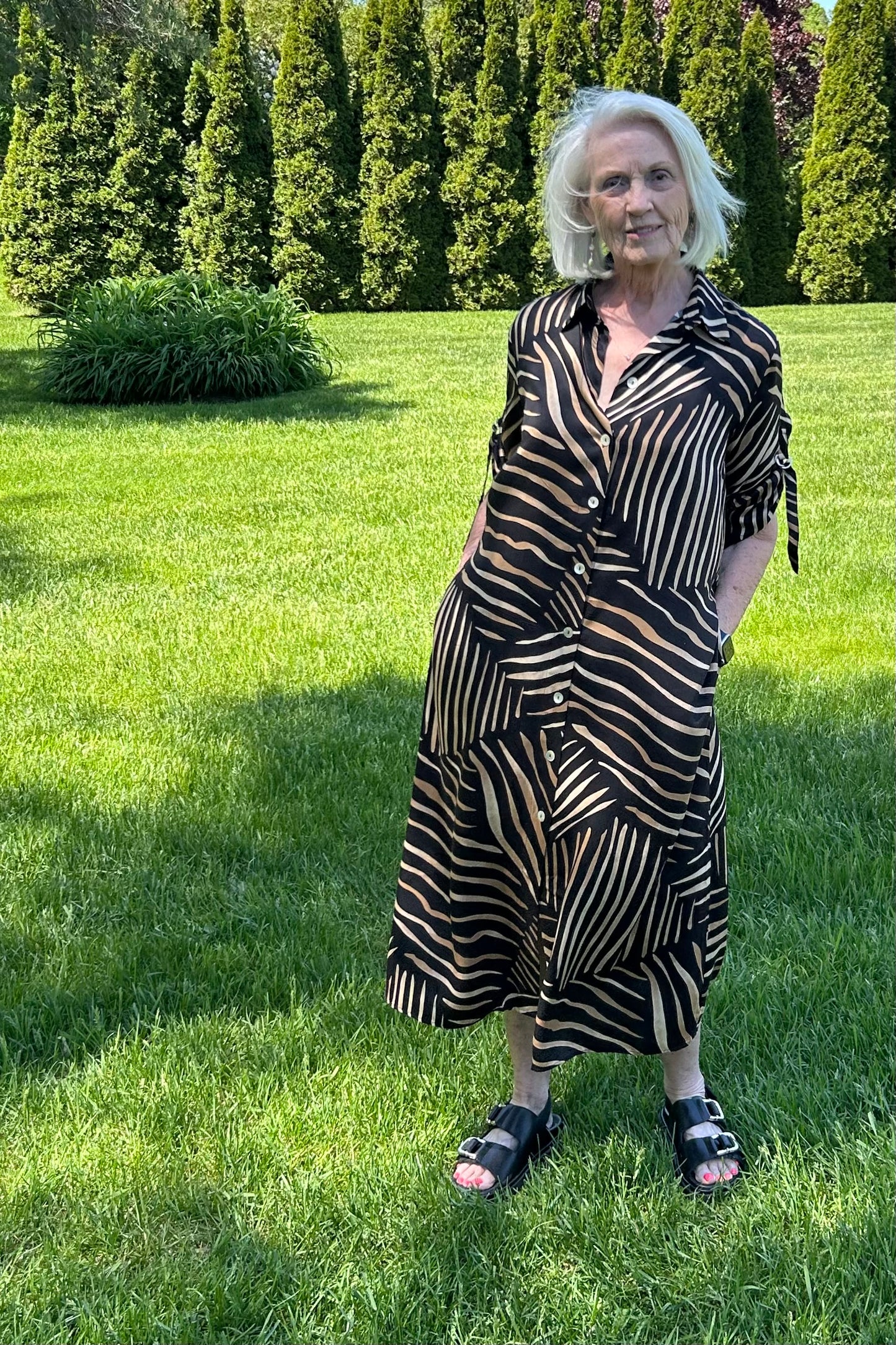 VLT's: Printed Dress