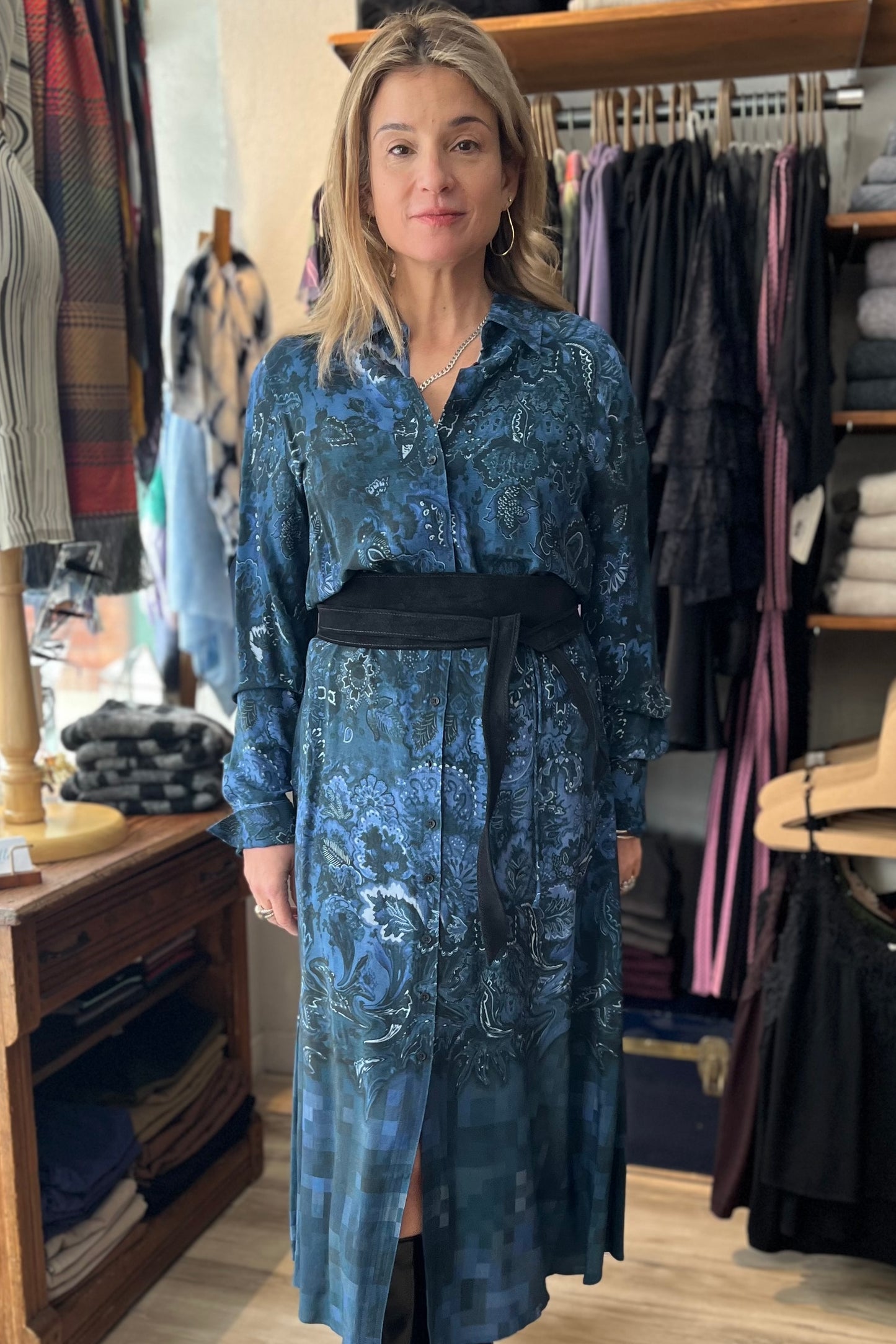 Desigual: Paisley Shirt Dress