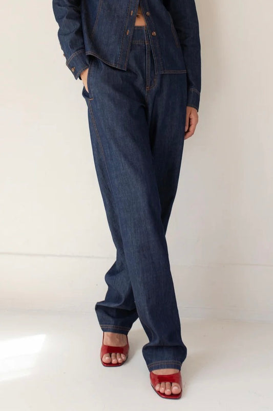 Paper Label: Agathe Denim Pant