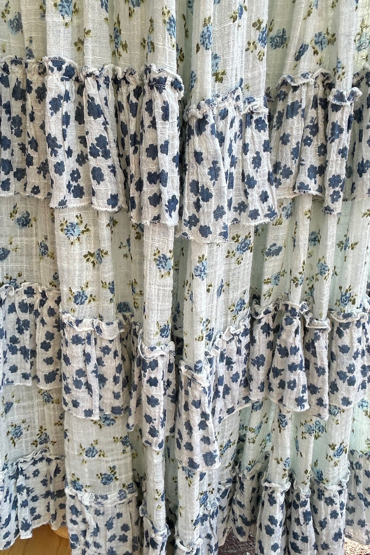 Free People: Brynne Floral Skirt