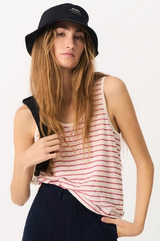 Ecoalf: Greta Striped Linen Tank (2 Colours)