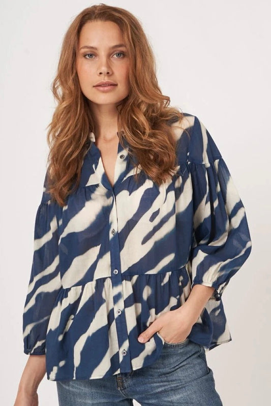 Repeat: Printed Blouse