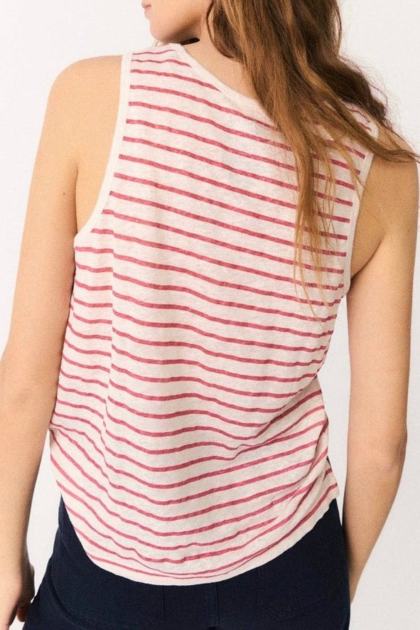 Ecoalf: Greta Striped Linen Tank (2 Colours)