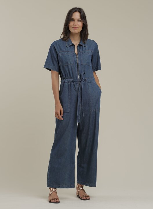 La Fee Maraboutee: Denim Jumpsuit