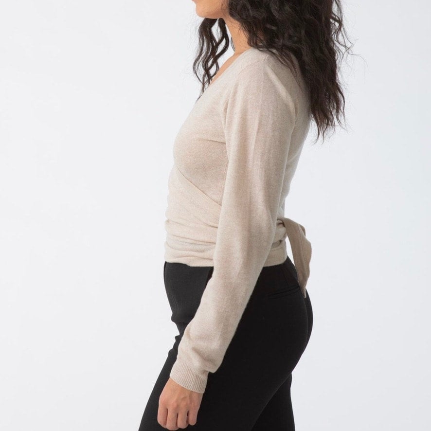 Dinadi: Merino Wrap Cardigan (3 Colours)