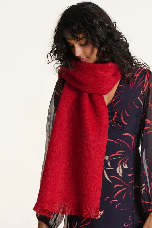 La Fee Maraboutee: Zlarina Scarf Red