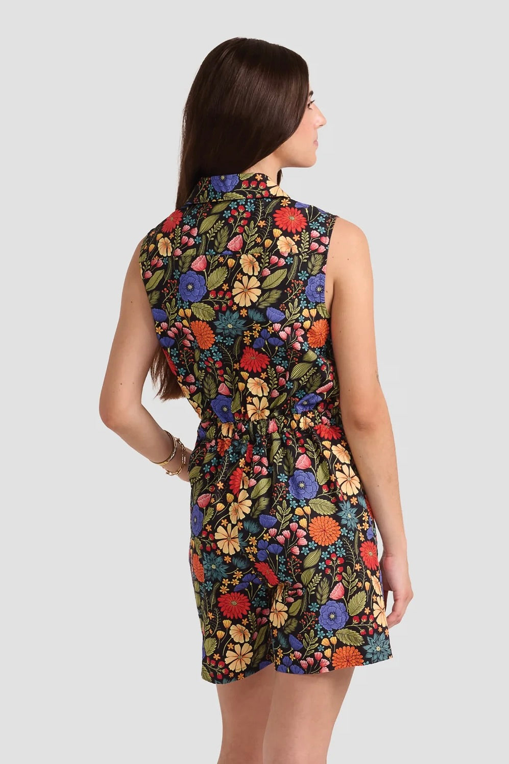 Poplin & Co: Floral Gallery Romper