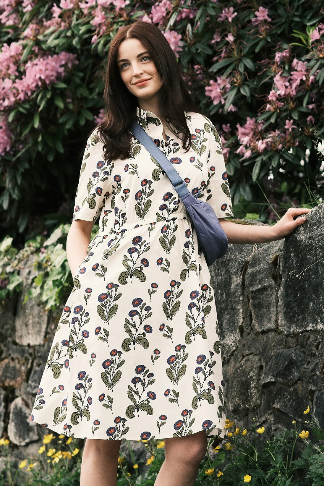 Poplin & Co: Floral Stamp Dress