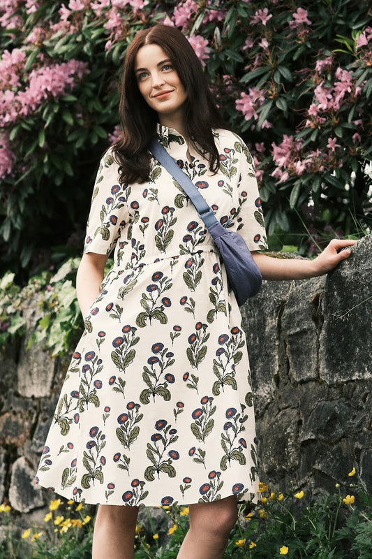 Poplin & Co: Floral Stamp Dress