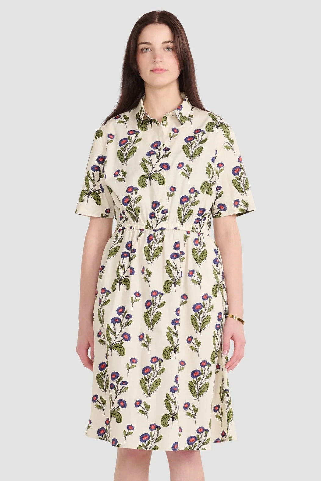 Poplin & Co: Floral Stamp Dress