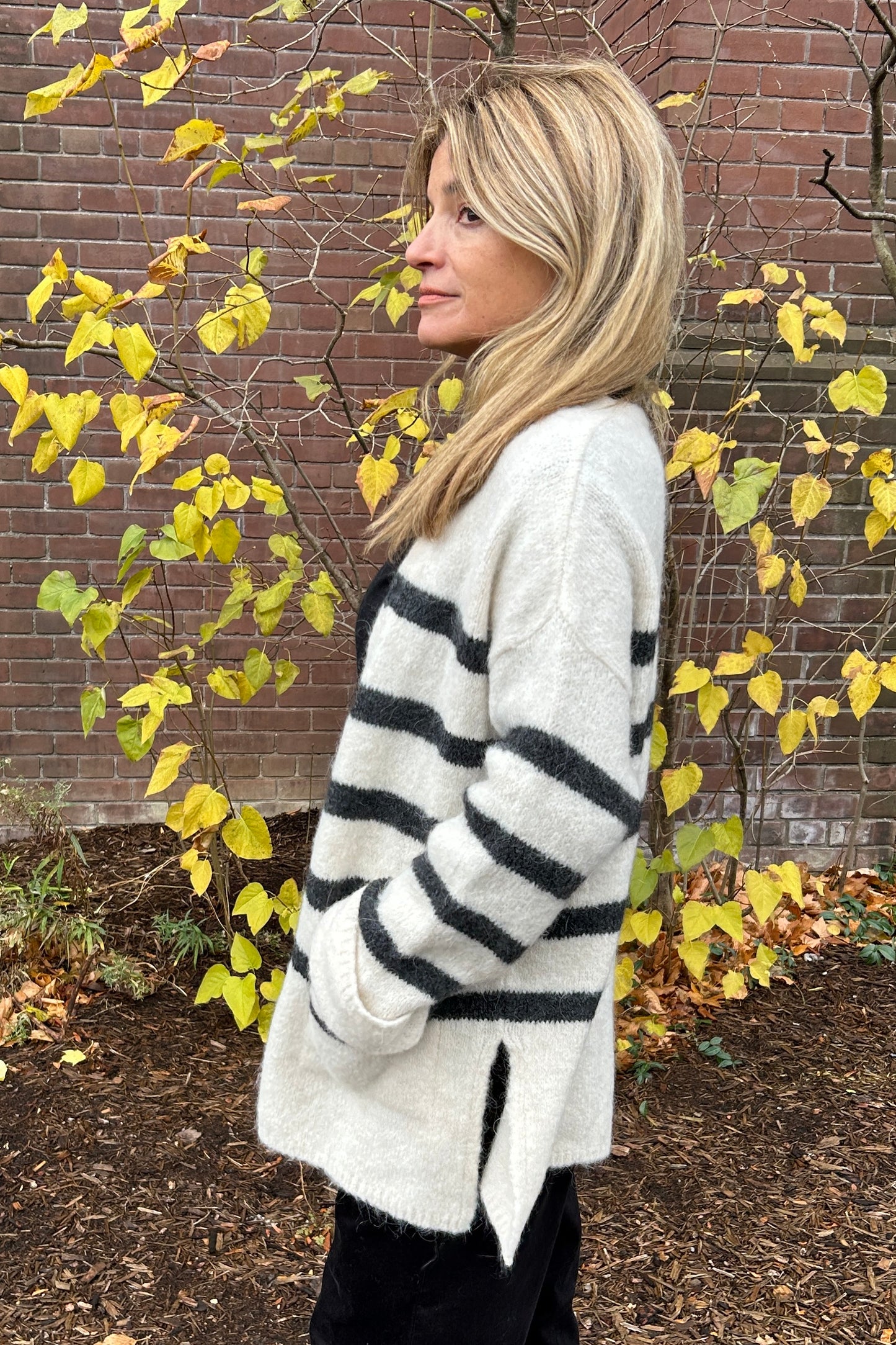 Mus & Bombon: Striped Cardigan