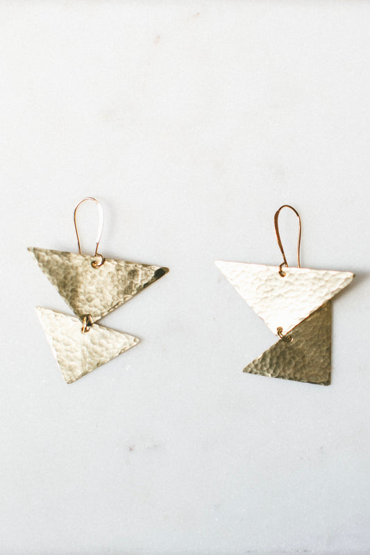 Enarmoured: Mini Shield Earrings