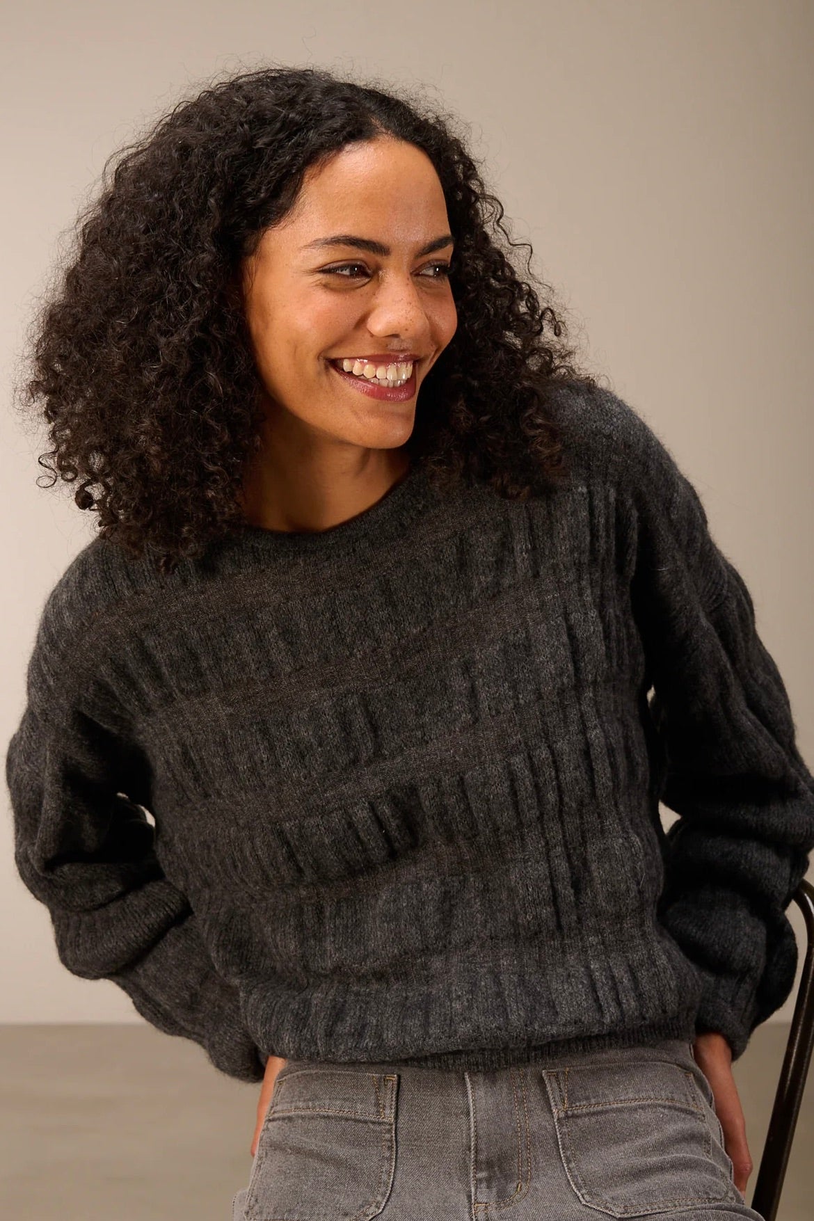 Nile: Textured Sweater (2 Colours)