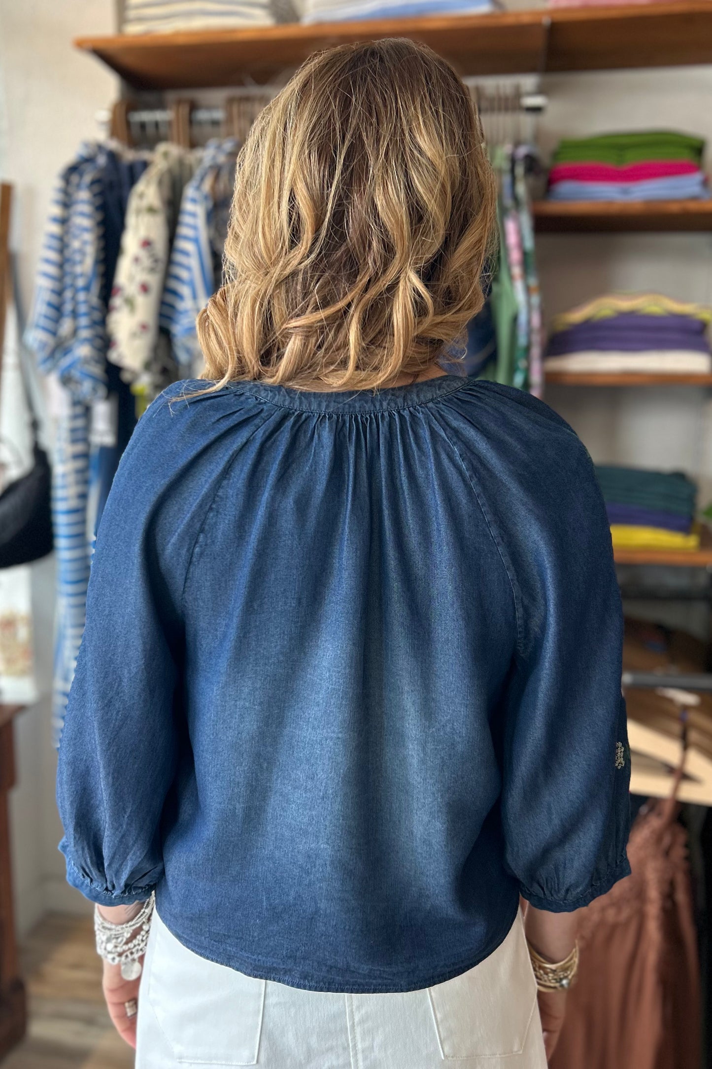 Desigual: Embroidered Blouse