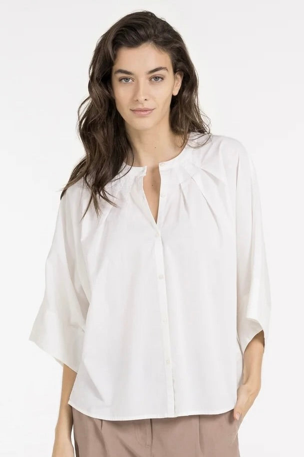 Yaya: Batwing Blouse (2 Colours)