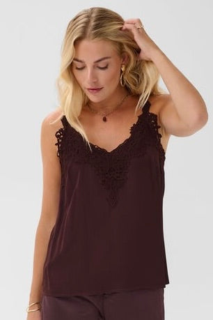 Cream: Lace Camisole