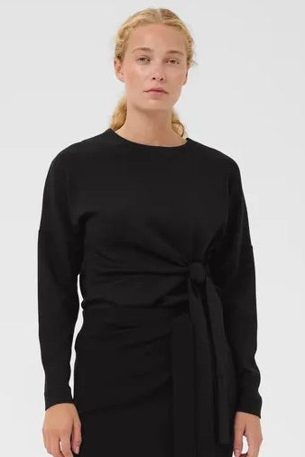 InWear: Knot Blouse Black