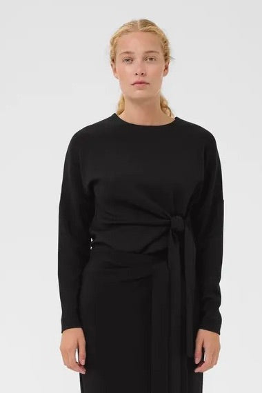 InWear: Knot Blouse Black
