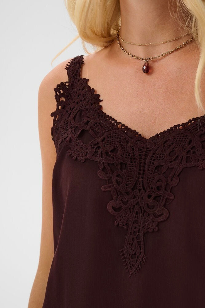 Cream: Lace Camisole