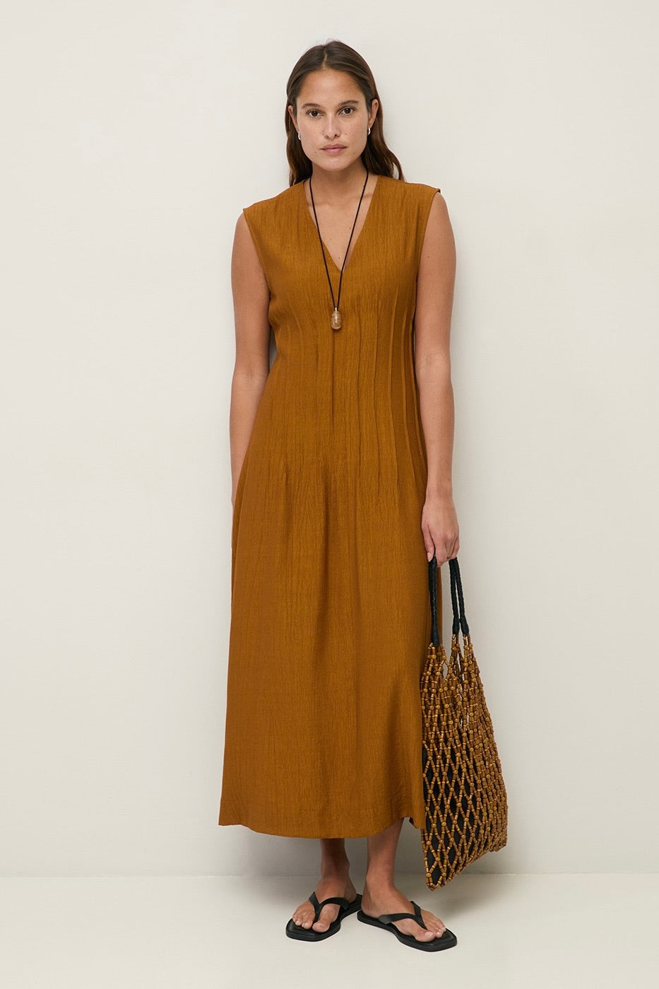 Yerse: Gathered Dress