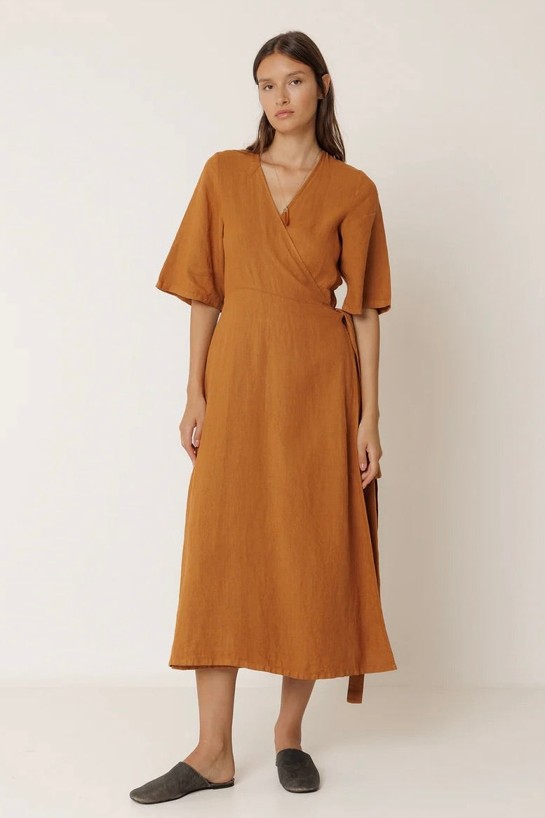 Indi & Cold: Linen Dress
