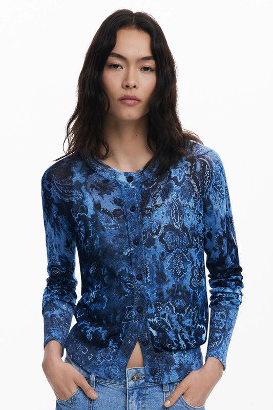 Desigual: Button Sweater
