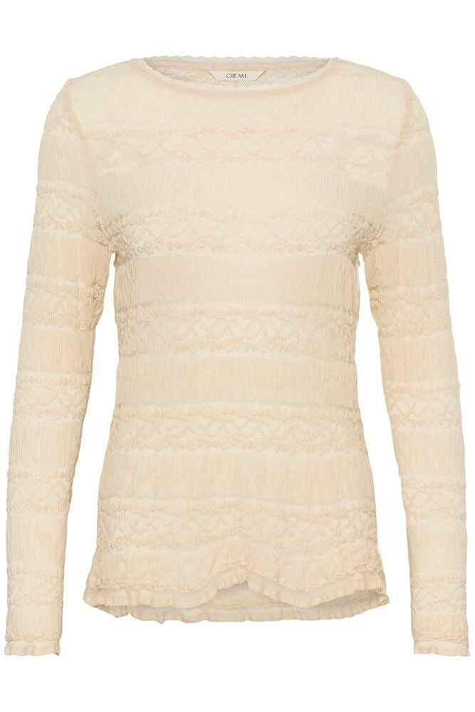 Cream: Rosel Top