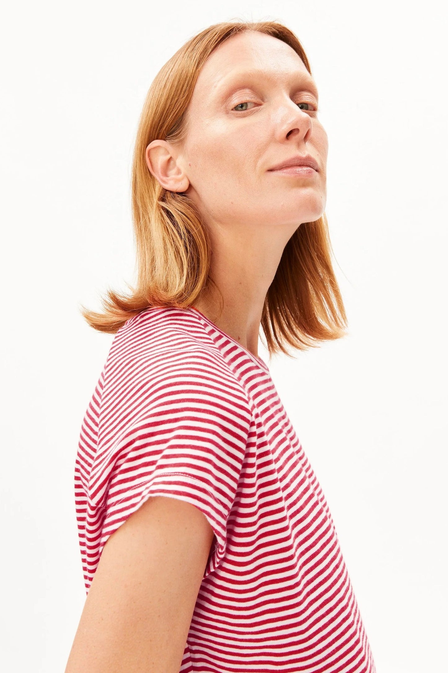 Armed Angels: Slub Striped Tee (2 Colours)
