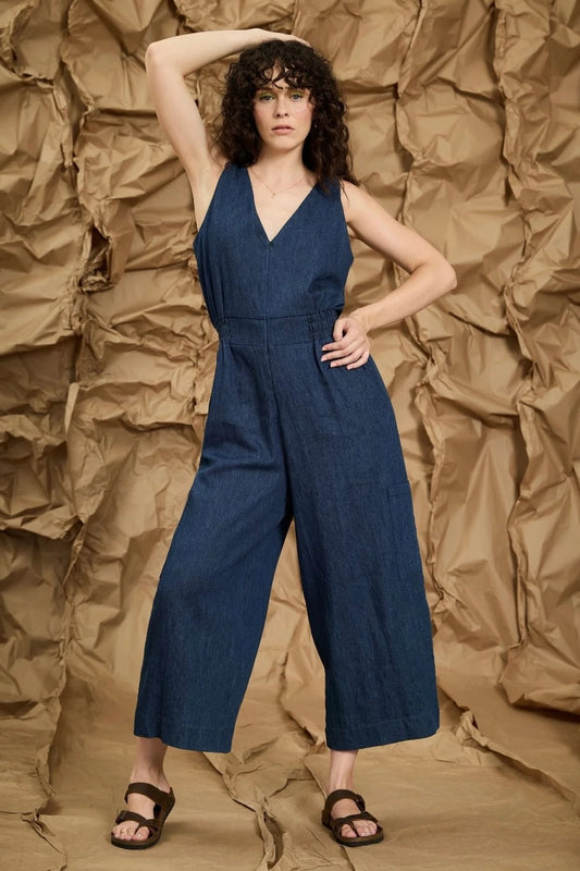 Melow par Melissa Bolduc: Mathilde Denim Jumpsuit