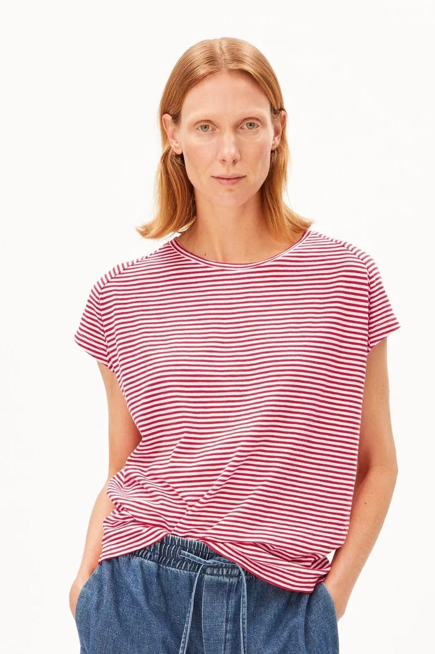 Armed Angels: Slub Striped Tee (2 Colours)