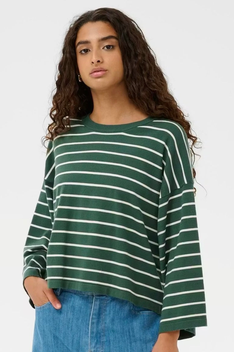Soaked in Luxury: Spina Striped Sweater