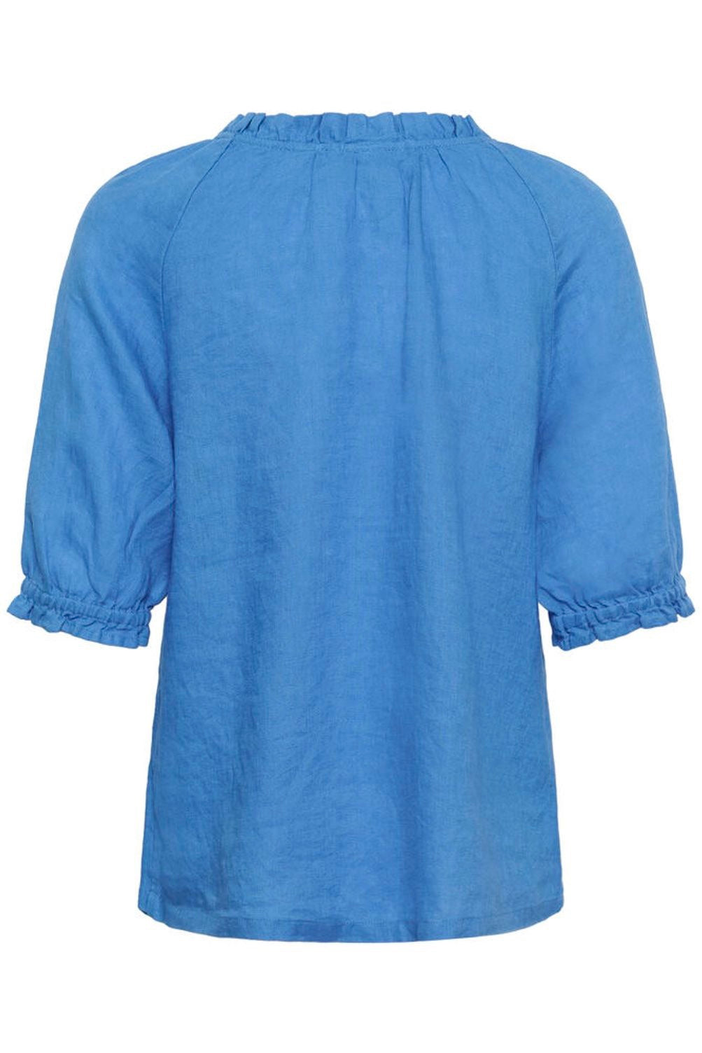 Cream: Bellis Linen Blouse (3 Colours)