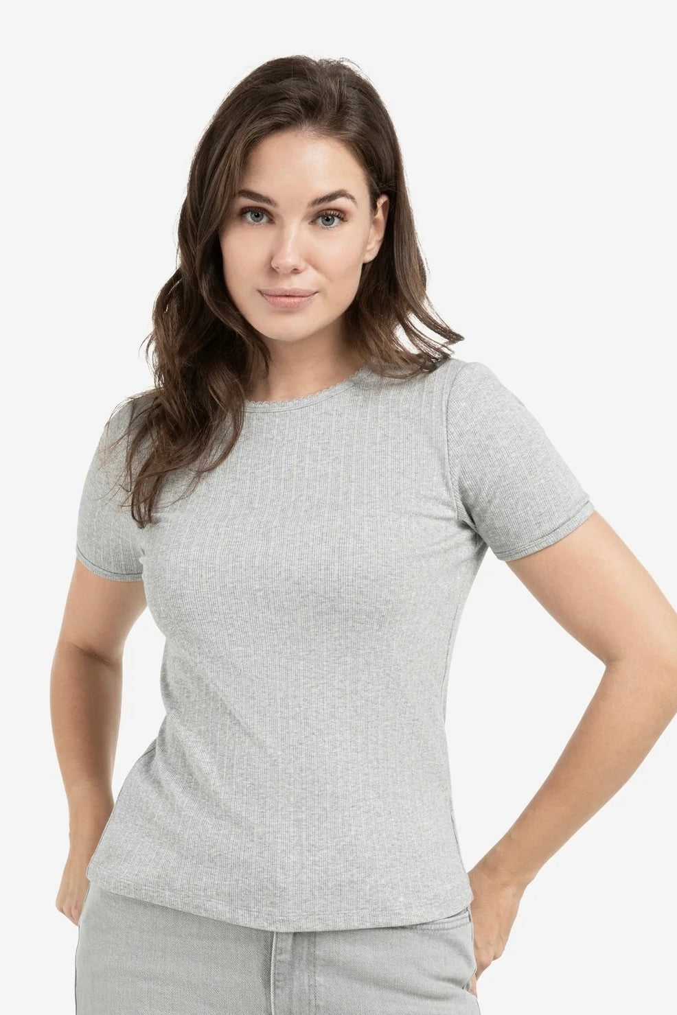 Yaya: Ribbed T-Shirt (2 Colours)