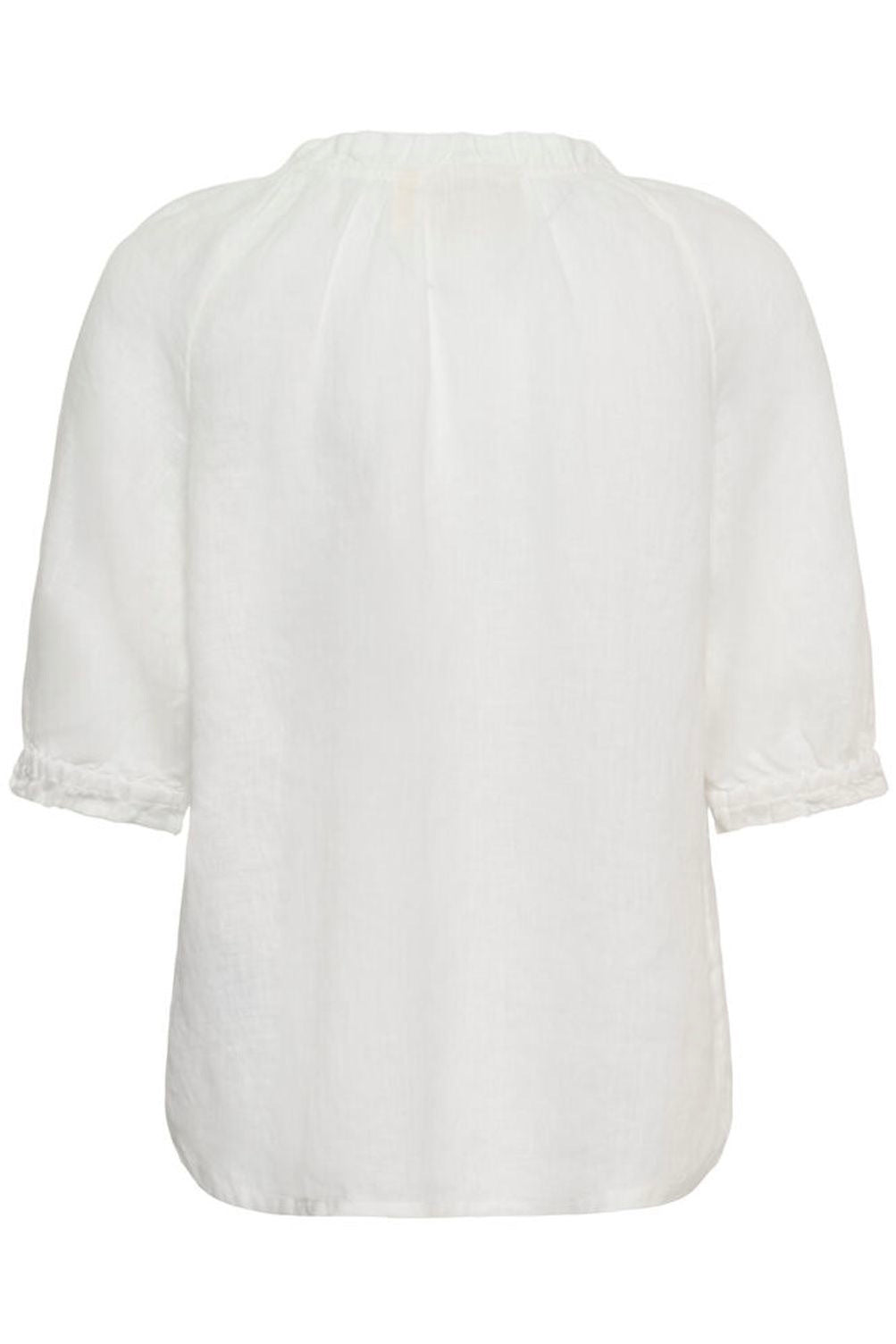 Cream: Bellis Linen Blouse (3 Colours)