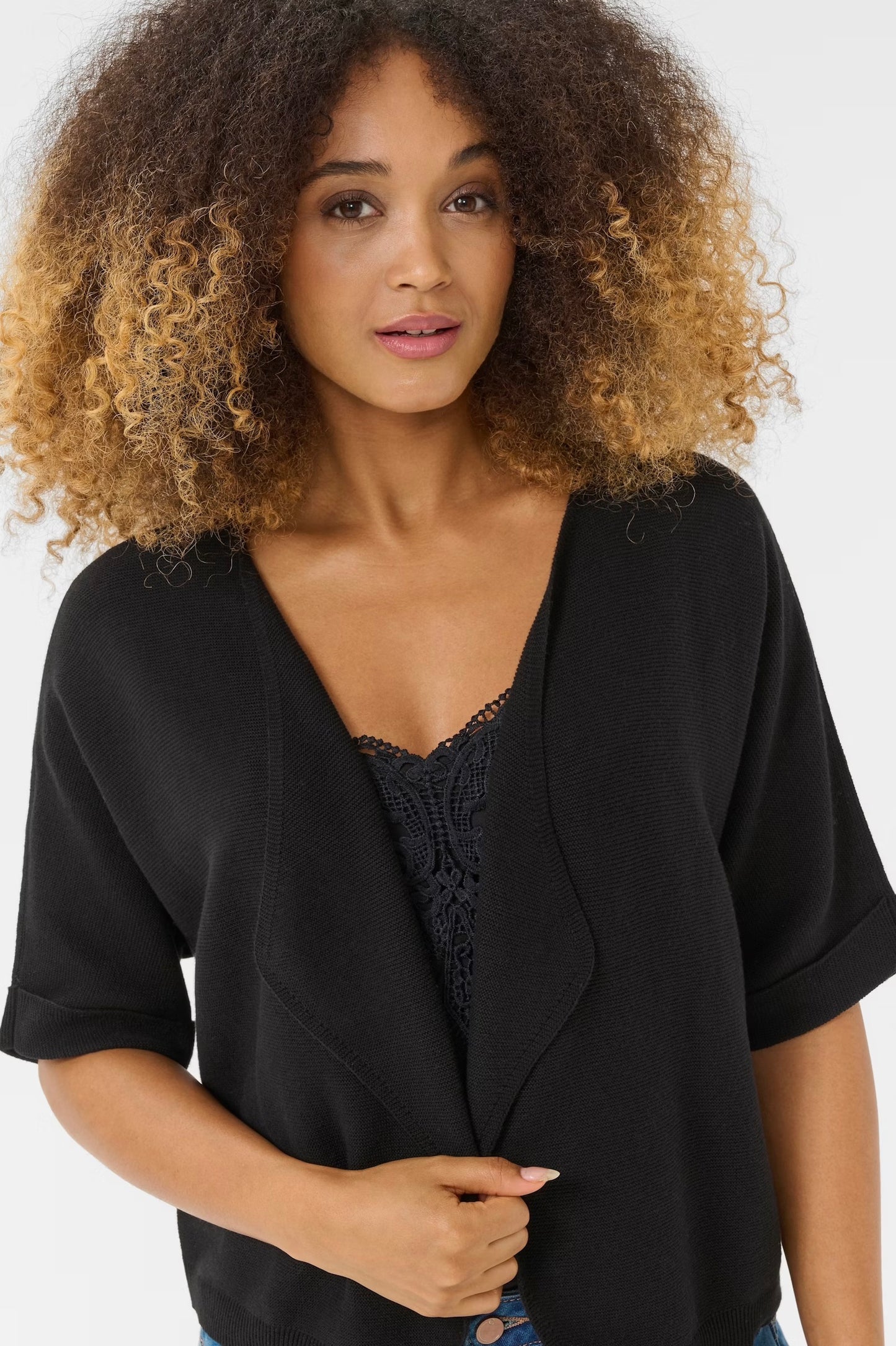Cream: Sillar Bolero (3 Colours)
