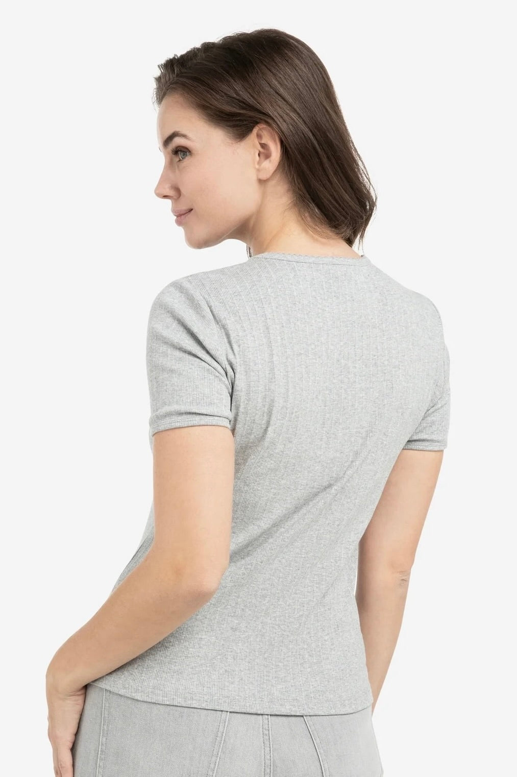 Yaya: Ribbed T-Shirt (2 Colours)