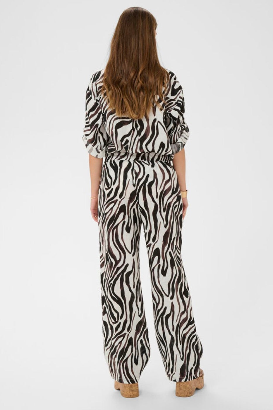 Cream: Bellis Pants Animal