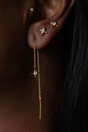 Sarah Mulder: Esti Pull Through Earrings (2 Colours)