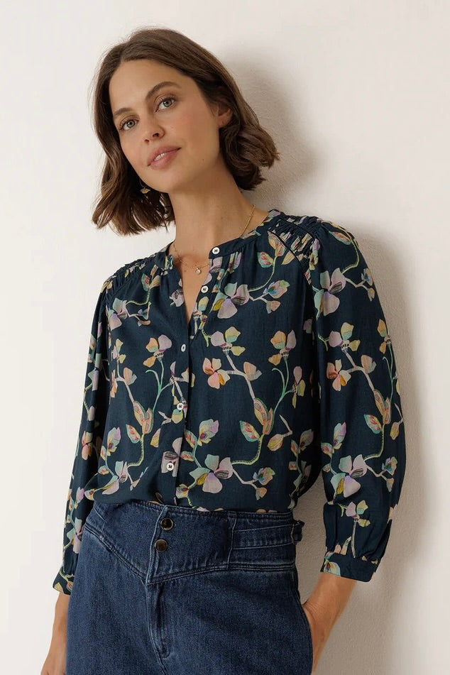 Indi & Cold: Floral Blouse