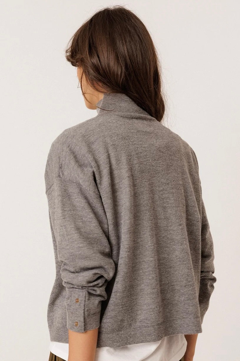 Indi & Cold: Button Sweater