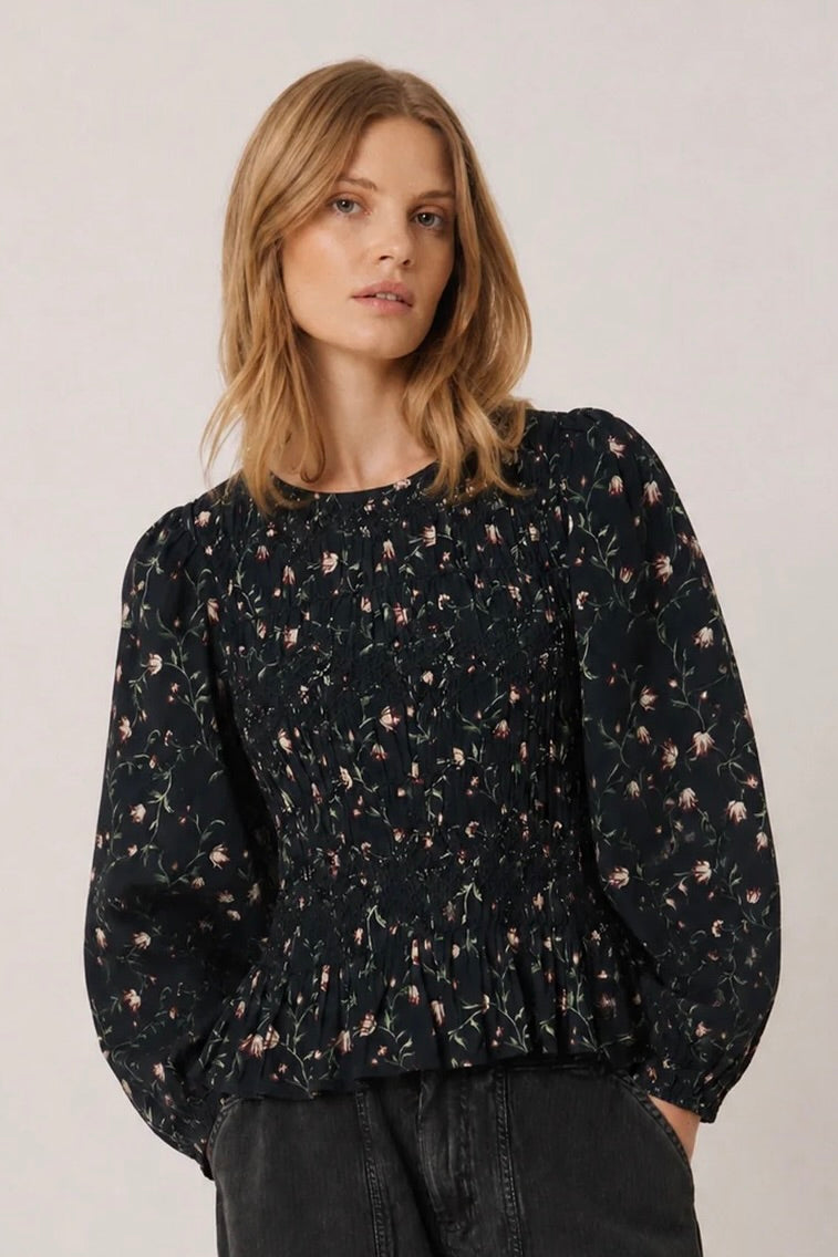 Indi & Cold: Smocked Blouse