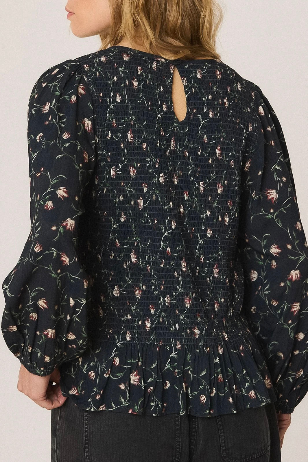 Indi & Cold: Smocked Blouse
