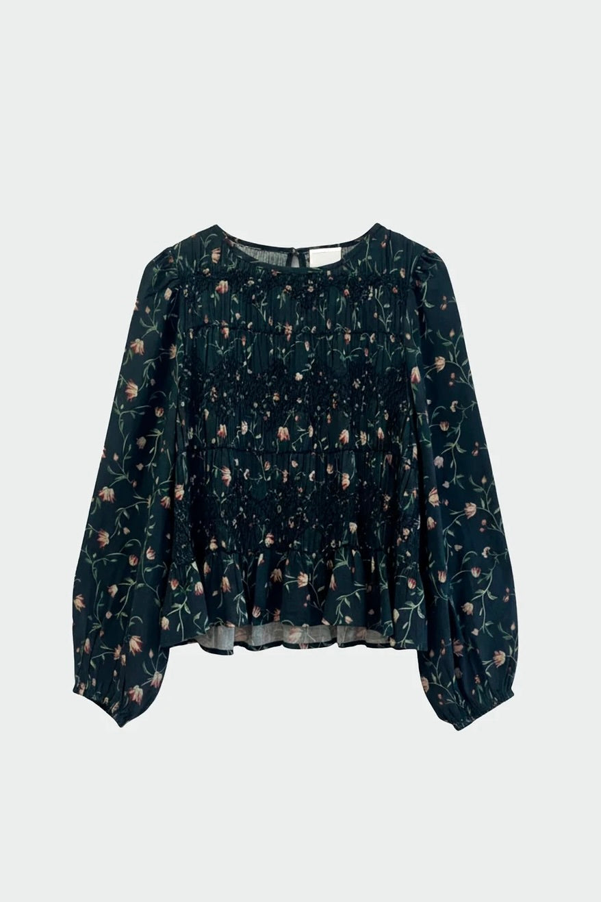 Indi & Cold: Smocked Blouse