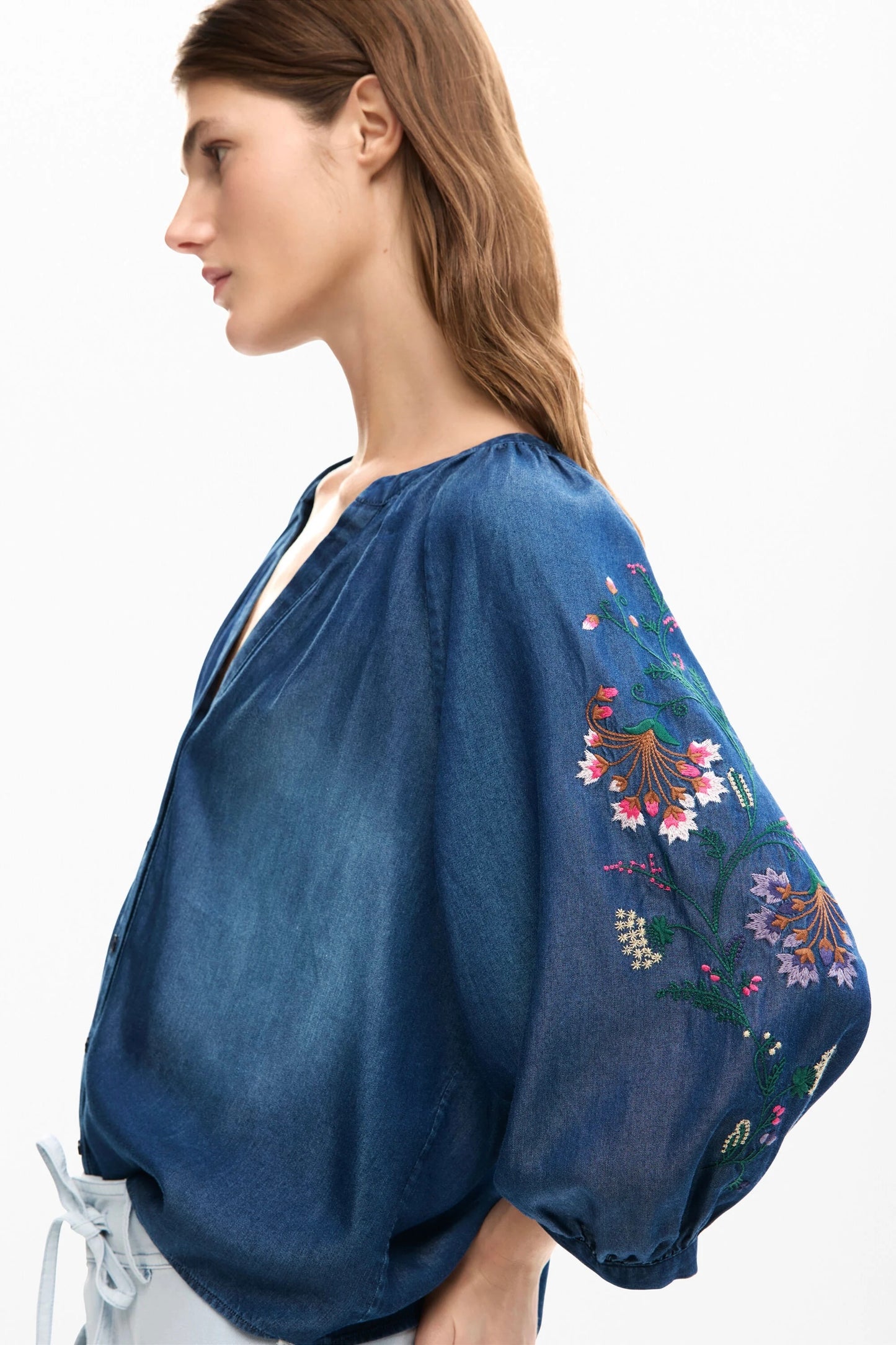 Desigual: Embroidered Blouse