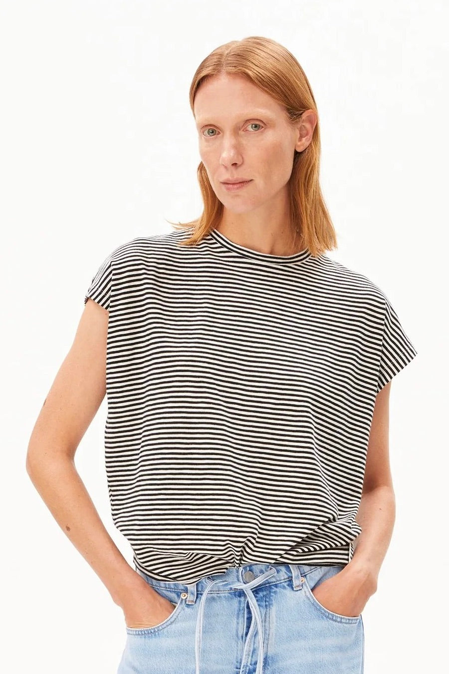 Armed Angels: Slub Striped Tee (2 Colours)