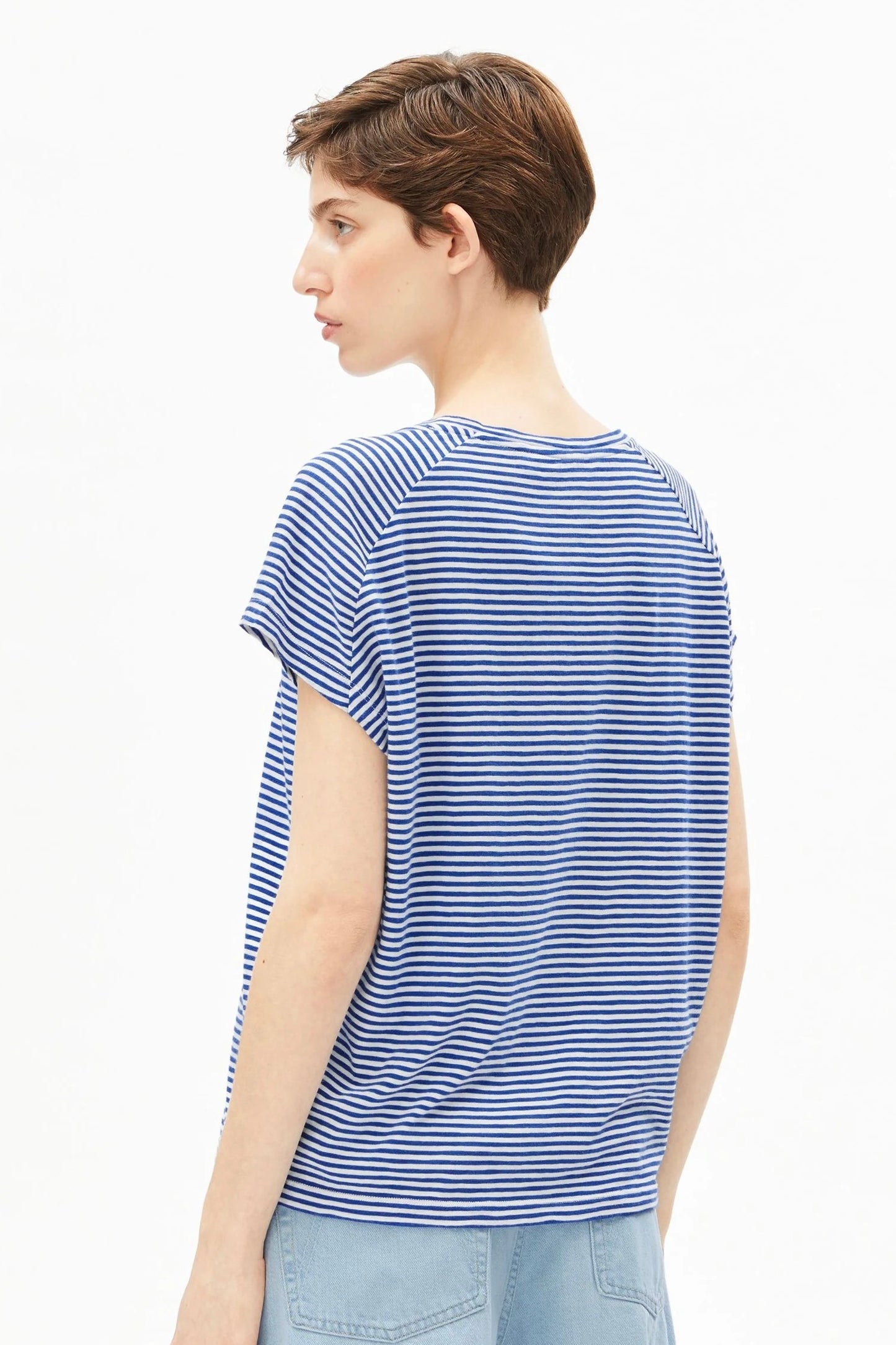 Armed Angels: Slub Striped Tee (2 Colours)