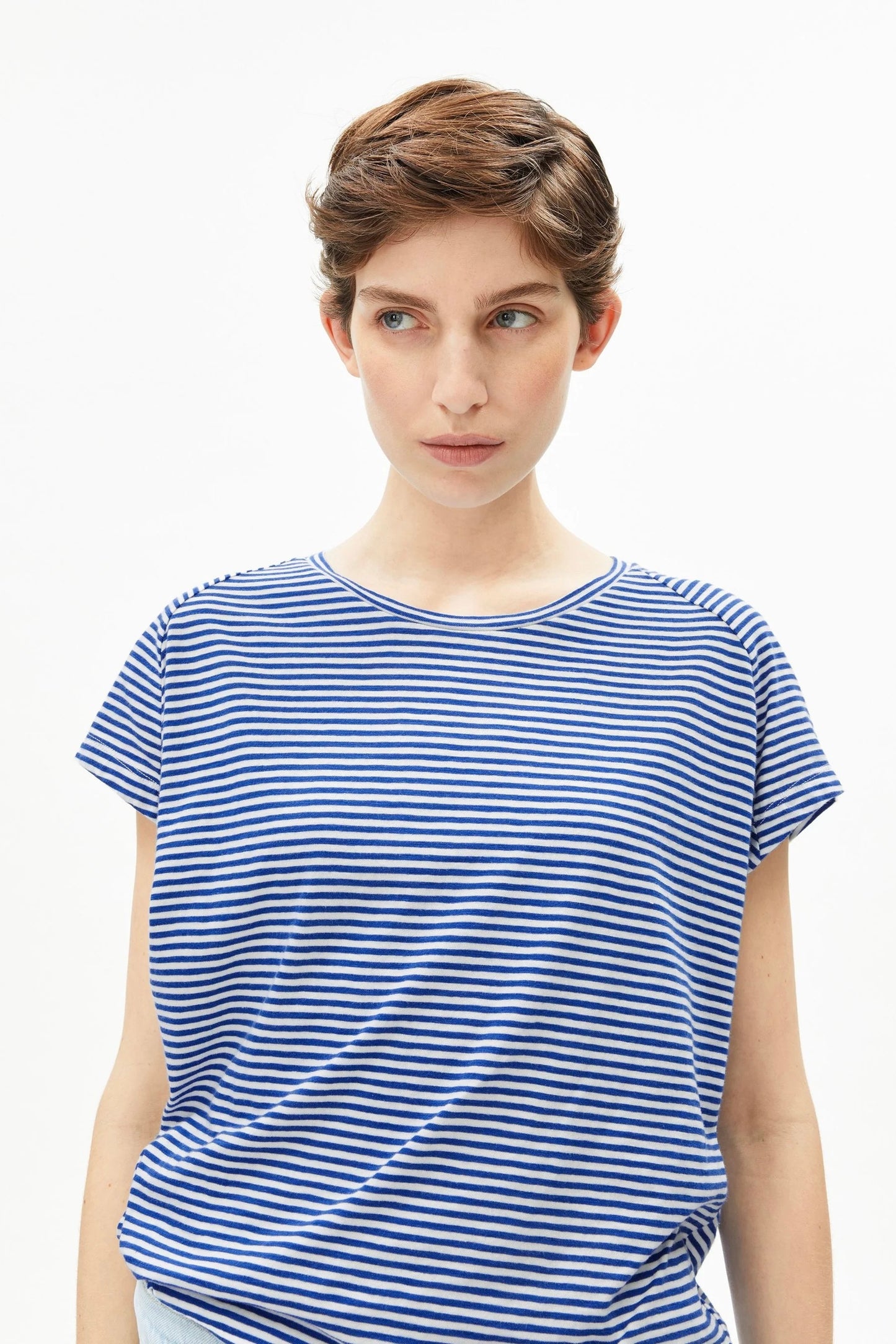 Armed Angels: Slub Striped Tee (2 Colours)