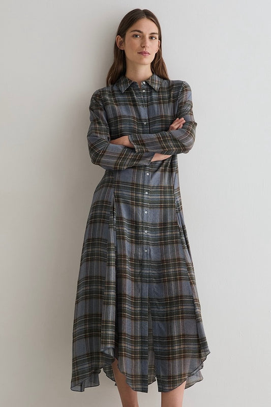 Yerse: Plaid Dress